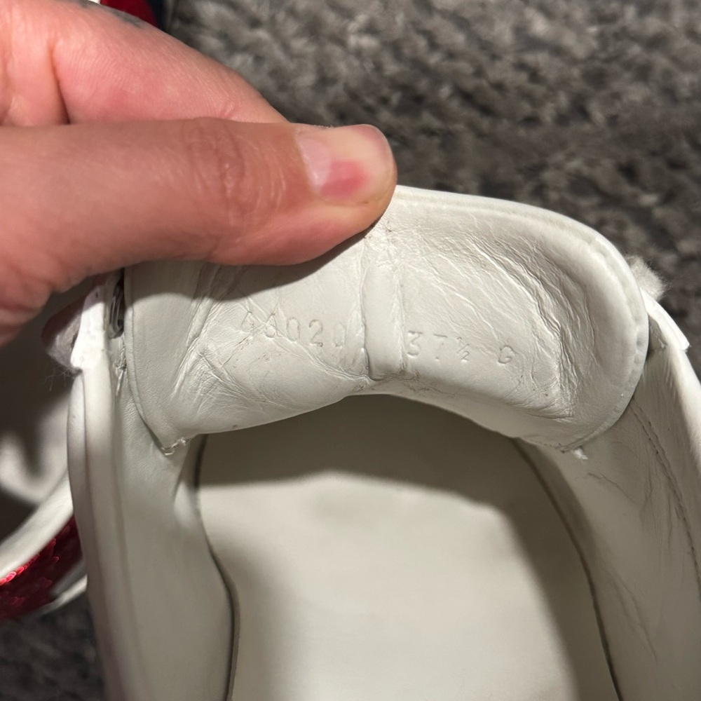 Gucci ACE  Women's tennis shoes 7.5 - Picture 6 of 12